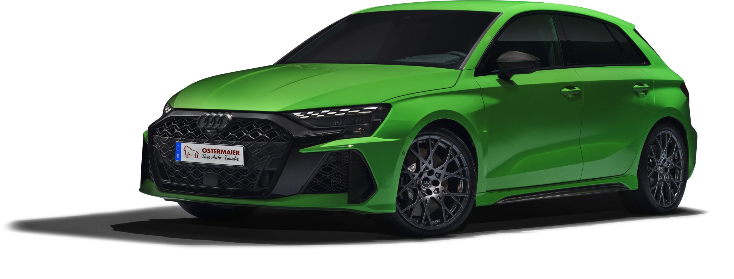 Audi RS 3 in 3D Ansicht