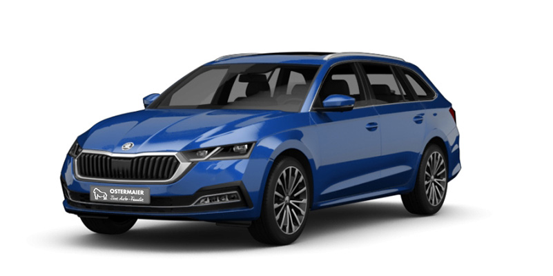 Škoda Octavia in der 3D-Ansicht