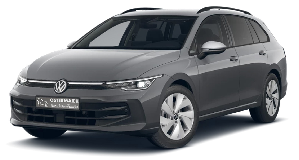 Der VW Golf Variant in der 3D-Ansicht