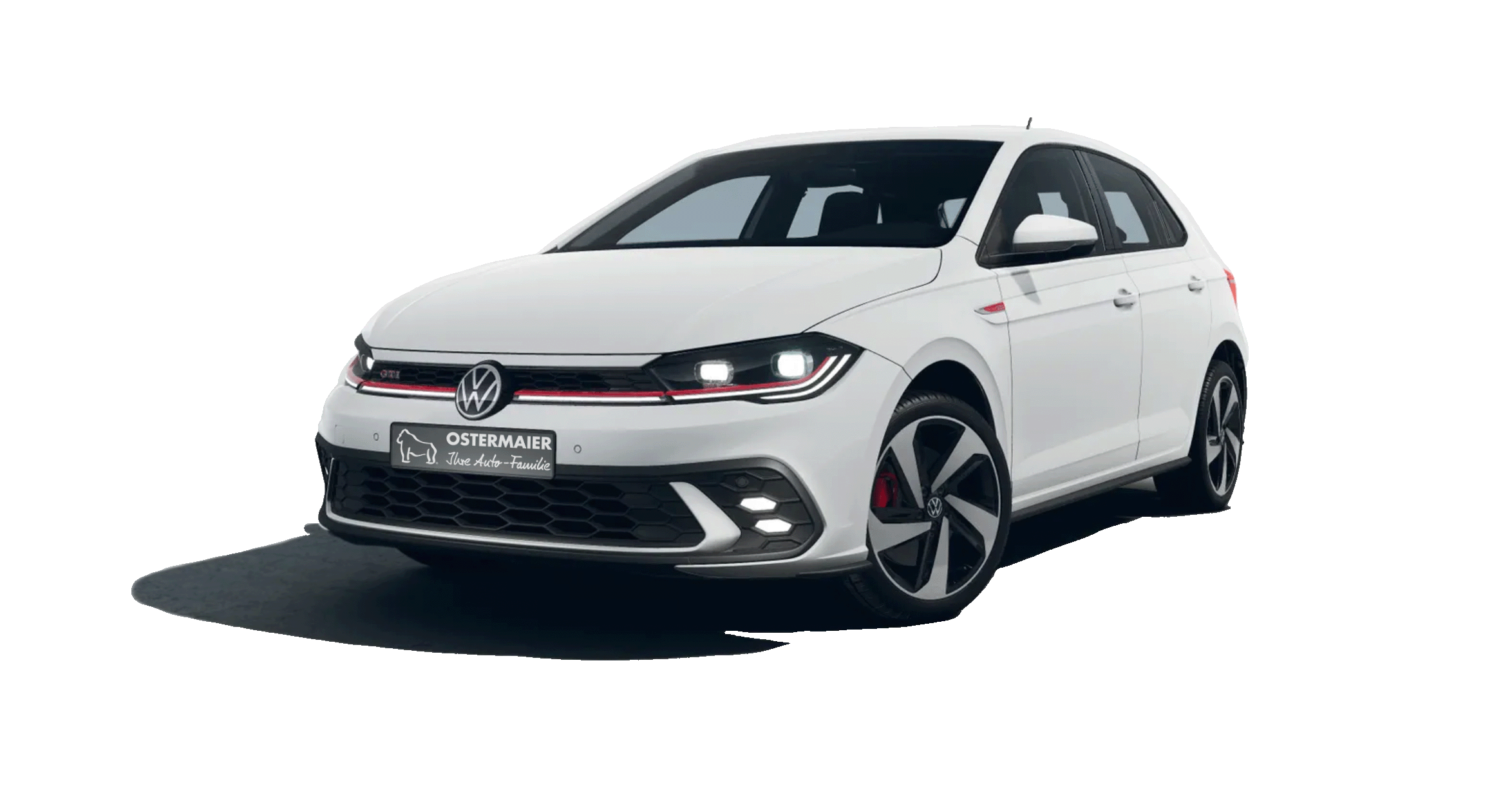 Der VW Polo GTI in der 3D-Ansicht